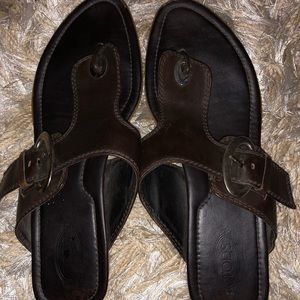 Tod’s leather sandals